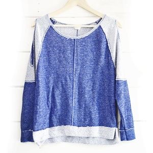 Cold Shoulder Sweatshirt Size M